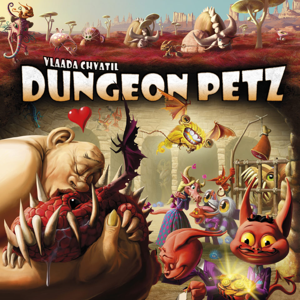 Dungeon Petz Illustration Boite