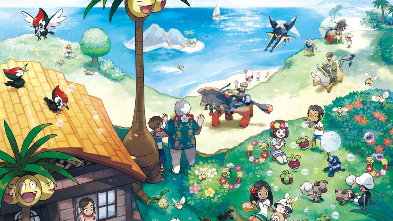 Le multijoueur de Pokémon Soleil et Lune