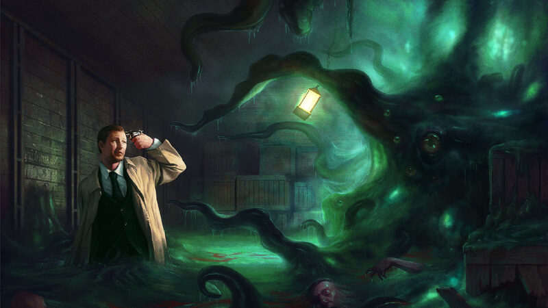 Horreur à Arkham, le jeu de cartes : l&rsquo;horreur vous suit partout