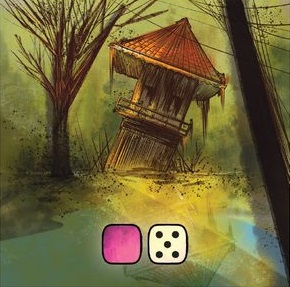 Carte du jeu de société Fuji par Wolfgang. 